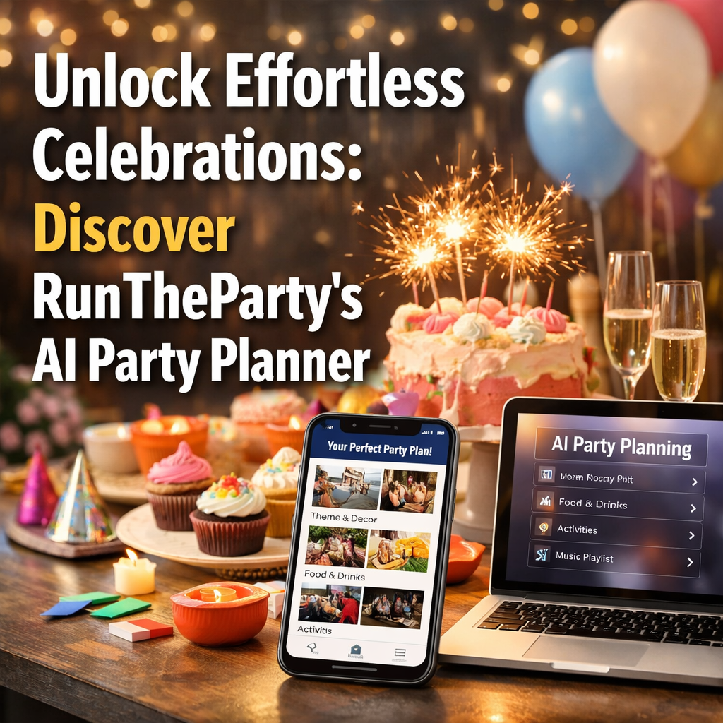 Unlock Effortless Celebrations: Discover RunTheParty's AI Party Planner