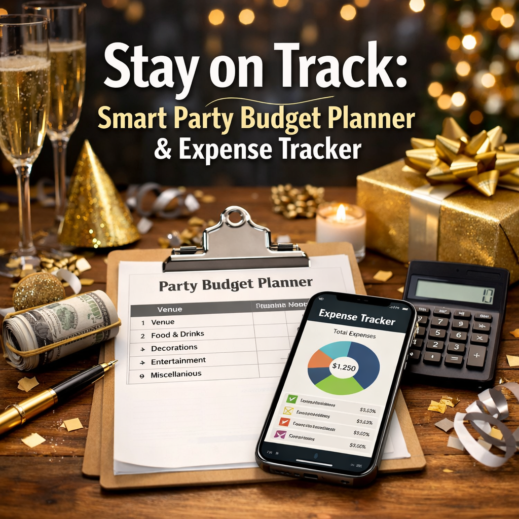 Stay on Track: Smart Party Budget Planner & Expense Tracker