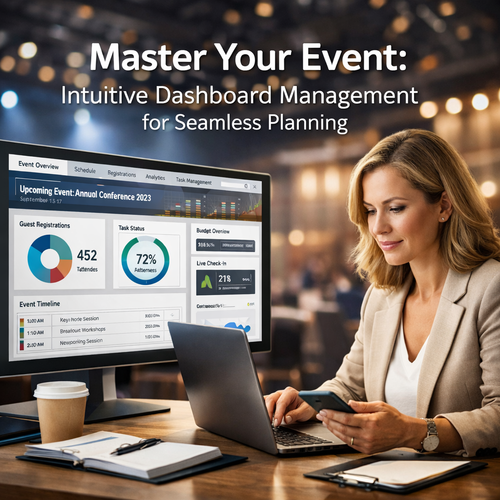 Master Your Event: Intuitive Dashboard Management for Seamless Planning