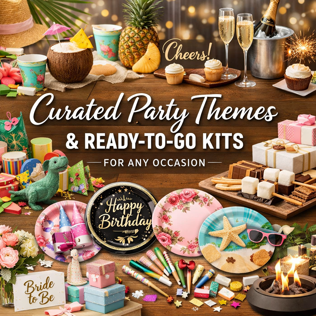 Curated Party Themes & Ready-to-Go Kits for Any Occasion