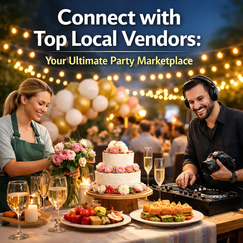 Connect with Top Local Vendors: Your Ultimate Party Marketplace